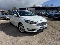 Used Ford Focus Titanium 125 HP (91 kW) 2015 White Hatchback