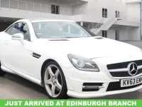 Used Mercedes SLK250 AMG 204 HP (150 kW) 2013 White Cabriolet