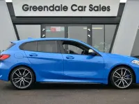 Used BMW M135 Luxury Line 306 HP (225 kW) 2023 Blue Hatchback