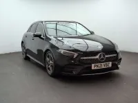 Used Mercedes A180 AMG Line Premium Plus 136 HP (100 kW) 2021 Black Hatchback