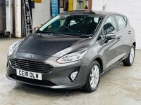 Used Ford Fiesta Zetec 100 HP (73 kW) 2018 Grey Hatchback