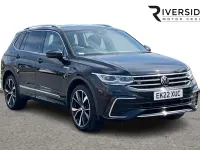 Used VW Tiguan Allspace R-line 150 HP (110 kW) 2022 Black SUV