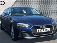 Used Audi A5 Sportback Sport 150 HP (110 kW) 2024 Blue Hatchback
