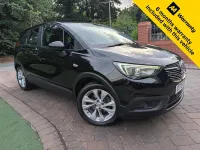 Used Vauxhall Crossland X 110 HP (80 kW) 2019 Mineral black SUV