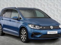 Used VW Touran R-line 150 HP (110 kW) 2020 Blue MPV