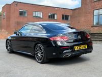 Used Mercedes C300 AMG line 270 HP (198 kW) 2023 Black Coupe