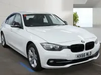 Begagnad BMW 320 Sport Line 2016 Vit Sedan