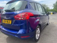 Used Ford B-MAX Zetec 90 HP (66 kW) 2014 Blue MPV