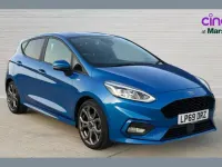 Used Ford Fiesta ST-Line X 125 HP (91 kW) 2019 Blue Hatchback