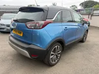 Used Vauxhall Crossland X Elite 81 HP (59 kW) 2019 Blue SUV