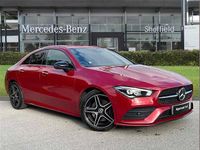 Used Mercedes CLA200 AMG Line Premium 161 HP (118 kW) 2022 Red Coupe