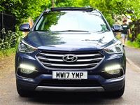 Used Hyundai Santa Fe Premium SE 200 HP (147 kW) 2017 Blue SUV