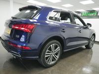 Used Audi Q5 S-Line 252 HP (185 kW) 2018 Blue SUV