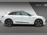 Used Audi e-tron Black Edition 230 kW (313 HP) 2021 White SUV