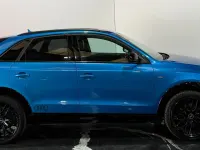 Used Audi Q3 Black Edition 180 HP (132 kW) 2018 Blue SUV