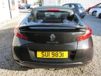 Used Renault Wind Dynamique 101 HP (74 kW) 2010 Black Cabriolet