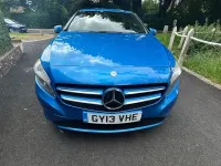 Used Mercedes A180 SE 109 HP (80 kW) 2013 Blue Hatchback
