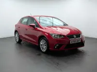 Begagnad Seat Ibiza SE Technology 80 HK (58 kW) 2019 Röd Halvkombi