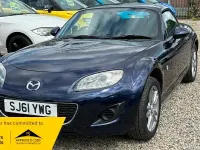 Used Mazda MX5 126 HP (92 kW) 2012 Blue Cabriolet