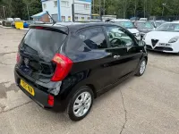 Used Kia Picanto 68 HP (50 kW) 2015 Black Hatchback