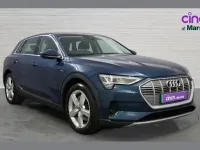 Used Audi e-tron Advanced 230 kW (313 HP) 2021 Blue SUV