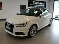 Used Audi A1 Sportback S-Line 125 HP (91 kW) 2015 White Hatchback