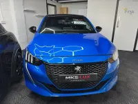 Used Peugeot 208 GT-line 100 HP (73 kW) 2020 Blue Hatchback