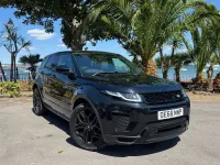 Used Land Rover Range Rover evoque HSE Dynamic 180 HP (132 kW) 2018 Black SUV
