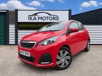 Used Peugeot 108 Active 2017 Red Hatchback