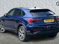 Used Audi Q3 Sportback Black Edition 150 HP (110 kW) 2025 Navarra blue SUV