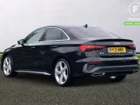 Used Audi A3 S-Line 150 HP (110 kW) 2021 Black Sedan