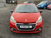 Used Peugeot 208 Allure 82 HP (60 kW) 2015 Orange Hatchback