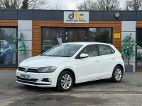 Used VW Polo SE 75 HP (55 kW) 2018 White Hatchback