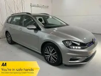Used VW Golf VII SE 130 HP (95 kW) 2018 Silver Estate