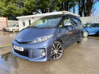 Used Toyota Estima 170 HP (125 kW) 2013 Blue MPV