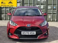 Used Toyota Yaris Design 116 HP (85 kW) 2021 Red Hatchback