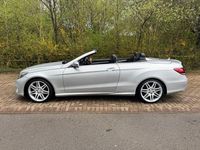 Used Mercedes E220 AMG line 2016 Silver Cabriolet