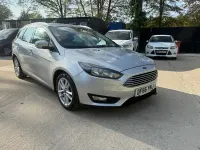 Used Ford Focus Zetec 125 HP (91 kW) 2016 Silver Estate