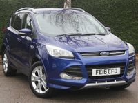 Used Ford Kuga Sport 150 HP (110 kW) 2016 Deep impact blue metallic SUV
