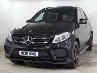 Käytetty Mercedes GLE250 Premium Plus 2018 Musta Katumaasturi