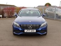 Used Mercedes C200 2017 Blue Sedan