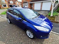 Used Ford Fiesta Titanium 2017 Blue Hatchback