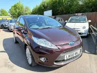 Used Ford Fiesta Titanium 2008 Red Hatchback