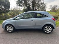 Used Vauxhall Corsa Design Edition 2007 Blue Hatchback
