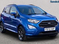 Used Ford Ecosport ST-Line 125 HP (91 kW) 2022 Desert island blue (premium paint) SUV