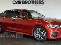 Begagnad BMW 330e M Sport 2021 Orange Sedan