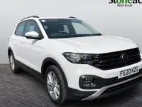 Used VW T-Cross SE 116 HP (85 kW) 2020 White SUV