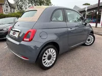 Used Fiat 500 Lounge 69 HP (50 kW) 2019 Grey Cabriolet