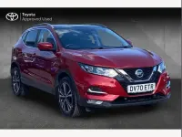Used Nissan Qashqai N-Connecta 160 HP (117 kW) 2020 Red SUV