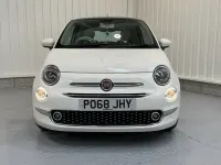 Used Fiat 500 Lounge 69 HP (50 kW) 2018 White Hatchback
